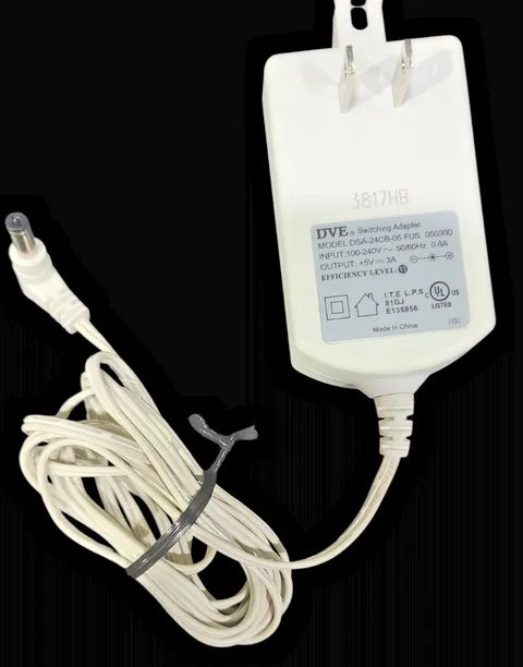 DVE Alarm Power Switching Adapter for Base Station (Gen 1) (DSA-24CB-05) Ring