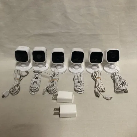 Blink BCM00300U Mini Indoor Plug-in Smart Surveillance Camera LOT OF 6