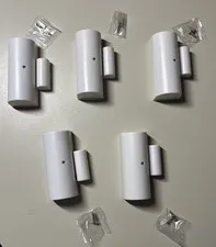 5 SimpliSafe Gen 1 Entry Sensor Model ES1000 White Working Great