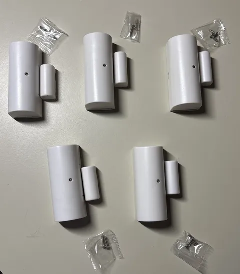 5 SimpliSafe Gen 1 Entry Sensor Model ES1000 White Working Great