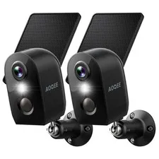 Security Cameras Wireless Outdoor-2.4Ghz WiFi Cameras for Home Security, Batt...