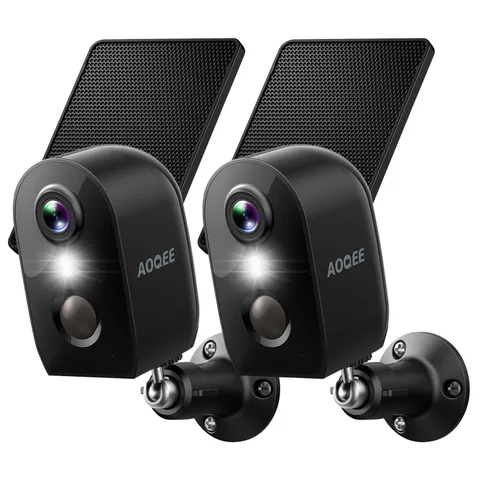 Security Cameras Wireless Outdoor-2.4Ghz WiFi Cameras for Home Security, Batt...