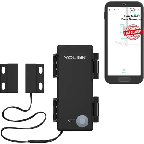 Universal Contact Sensor with Alexa Compatibility - Secure Outdoor Monitoring