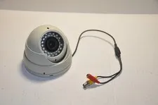 Cantek EN501VR32 Dome Ir Color Camera Metal BNC  12v  Sony Varifocal #137  (AT)