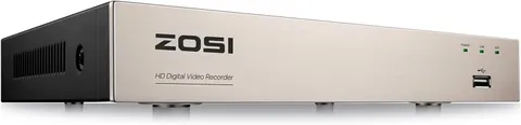 1080P 8CH CCTV DVR Recorder with AI Human/Vehicle Detection, 8 Channel 2MP 1080P