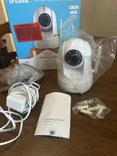 D-Link Full HD Pan & Tilt Pro DCS-8525LH Wi-Fi Camera Untested For Parts w/ Box