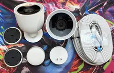 Google Nest Cam IQ 2 Pack Outdoor 1080p HD Smart Security Camera - NC4100US