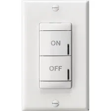 Lithonia Lighting Spodmr Wr Wh K1 Wall Mount Sensor, Wireless, White, 450 Sq