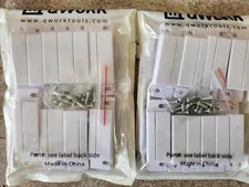QWORK MC-31 Wired Magnetic Door Window Sensor NC Reed Switch 5 Pack