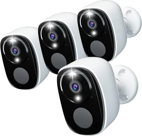 Outdoor Security Camera 2K Wireless 2.4G 5G WiFi Battery