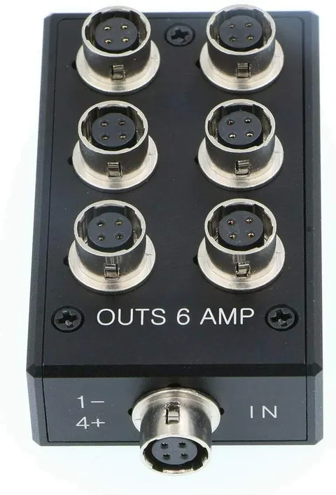4 Pin Hirose HR10A-7R-4S Splitter for Sound Devices 888 833 Zoom F8 Adapter