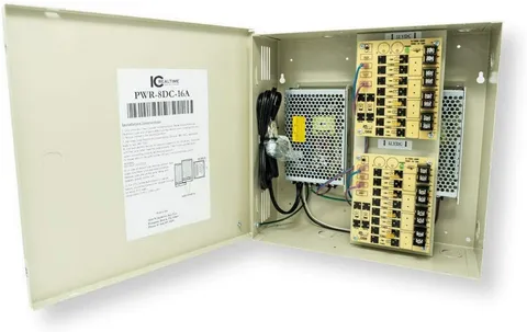 IC Realtime PWR-8DC-16A Power Distribution Box