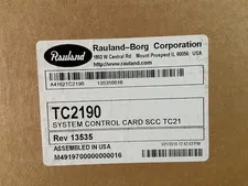 Rauland-Borg TC2190 System Control Card SCC Intercom System Board Never Used