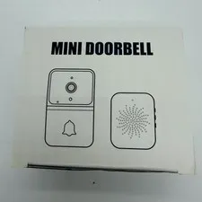 Mini Doorbell WiFi Smart Video HD Camera 2-Way Audio Night Vision Chime