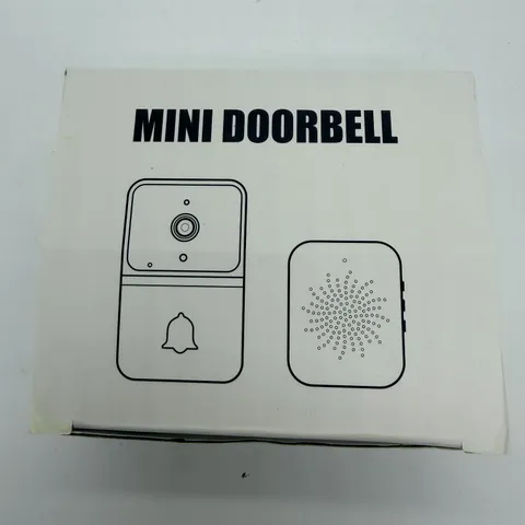 Mini Doorbell WiFi Smart Video HD Camera 2-Way Audio Night Vision Chime