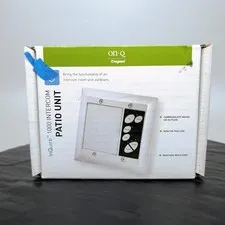 On-Q Legrand Grey Fox InQuire 1000 F7641 Intercom Door Or Patio Unit White NEW