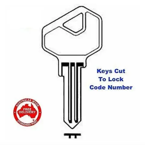 Lock Focus Double Safe Keys Cut To Code Number--FREE POST
