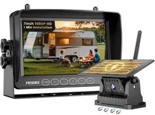 Magnetic Solar Wireless Backup Camera for RV Truck Trailer – 1