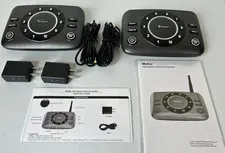 (2) Wuloo Full Duplex 2-Way Audio Wireless Intercom System 5280ft Range S600-P2
