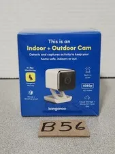 Kangaroo Indoor + Outdoor Cam Wired Security Camera (NEW SEALED)