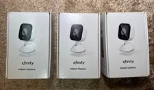(X 3) Xfinity Xcam3 Indoor Wireless Security Camera White NEW!!