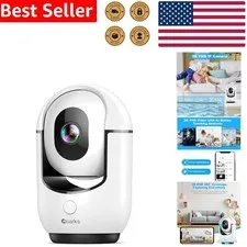 2K WiFi Security Camera Indoor HD Pan Tilt Pet Baby Monitor w/ App