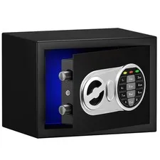 Caja Fuerte Digital Với Luz De Sensor Y Diseno De Anclaje Estilo Lujo