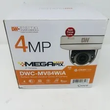 DW. Digital Watchdog 4MP DWC-MV84WiA outdoor dome IP camera, 100ft. Smart IR