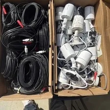 Swann Security Camera System Lot Pro-T852CAM & T855CAM 14 Cameras W Cables