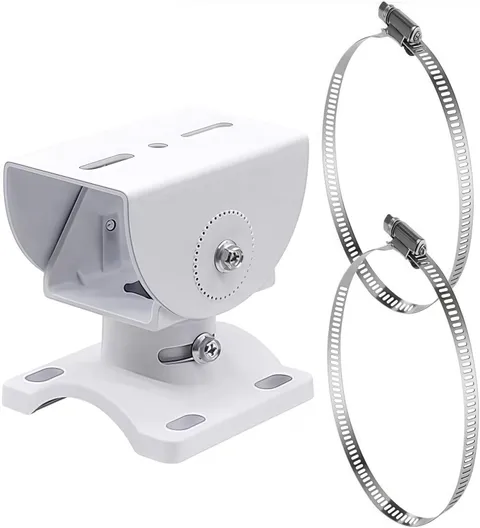 Aluminum Alloy Surveillance Camera Pole Mount Bracket Kit For CCTV PTZ