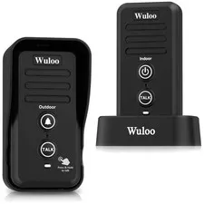 FM Wireless Intercom Doorbell - Rechargeable
