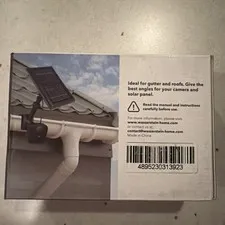 4 - Wasserstein Solar Panel / Smart Camera 2 In 1 Gutter Attachment Sets