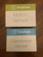 SimpliSafe 1st Generation Motion Detector Sensor & Glass break Sensor Lot
