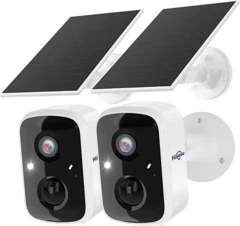 2K 4MP Solar Security Cameras Wireless Outdoor, 2.4G/5G Home Wifi