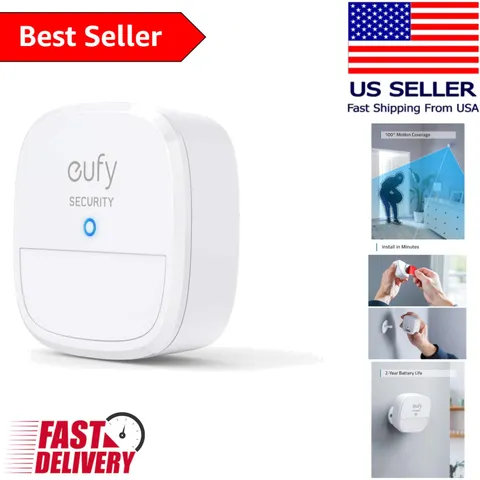 Reliable Wall-Mounted Motion Sensor Alarm - Fast Alerts & Secure Coverage