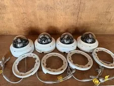 4 Speco Technologies H8D6M 8MP Outdoor HD Analog Dome Cameras with Night Vision