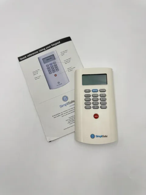 Genuine SimpliSafe Gen 1 Keypad Model KP1000 Used Replacement