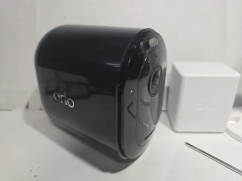 Arlo Pro 4 VMC4041P Camera 2K Color With Modified Anti-Theft Housing Black 