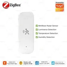 Zigbee MmWave Motion Sensor Tuya Zigbee2MQTT Temp Humidity 10G Radar