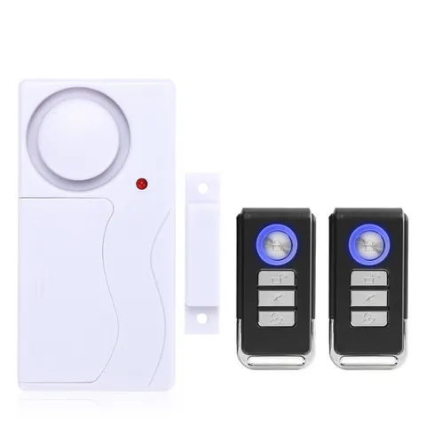 Mengshen Anti-Theft Door Window Alarm, 105 dB Loud Wireless Alarm for Kids Sa...