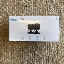 2 Pack Blink Mini 1080p WiFi Security Camera with Motion Detection, Night Vision
