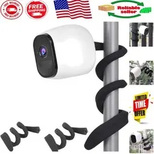 Sturdy 2 Pack Flexible Mounts for Arlo Cameras - Attach Anywhere Effortlessly