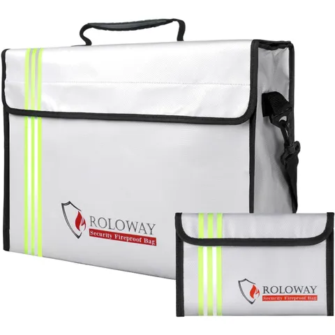 Large Fireproof Bag with Reflective Strip