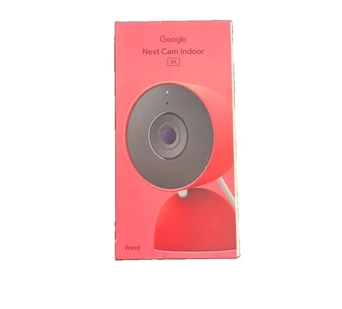Google Nest Cam Indoor Wired 2K Security Camera Berry Factory Sealed New