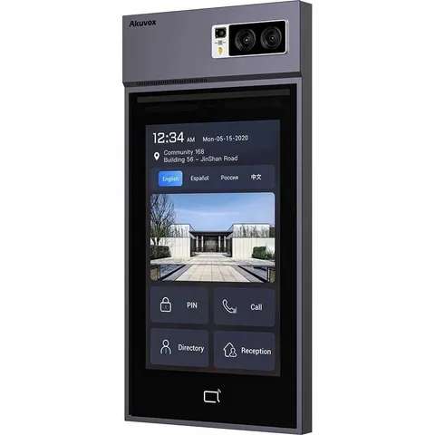 Akuvox S535 Smart IP Intercom with Facial Recognition & 5-inch Touchscreen