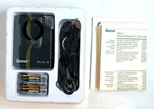 Quorum PAAL II Personal Attack Alarm Door Security Siren + Flashing Light - NOS