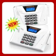 Sanzuco 60L Wireless Intercom System 2Pack Full Duplex 1700ft 2 Way Talk NWT