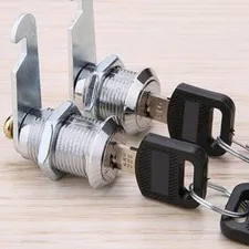 Drawer Cam Lock for Door Cabinet Mailbox Cupboard Locker 16/20/25/30mm + 2 Keys