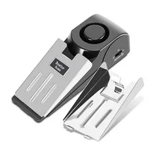 120DB Door Stop Alarm Home Travel Security System Wedge Shaped Door Stopper