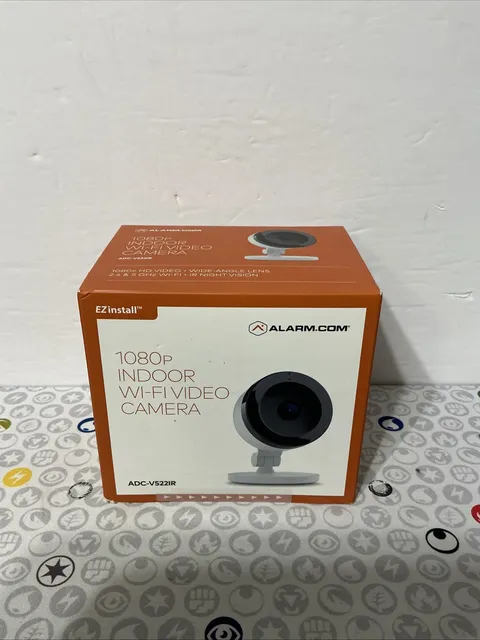 Alarm.com ADC-V522IR 1080p Indoor Wi-Fi Night Vision IP Camera White - New!